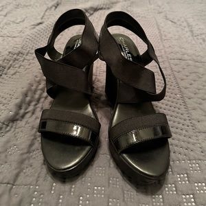Black Charles Wedges